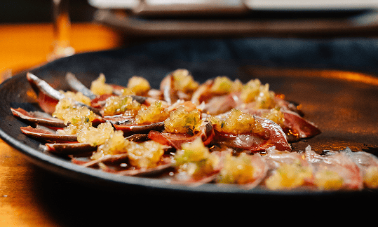 Pratos sazonais e inovações do cardápio